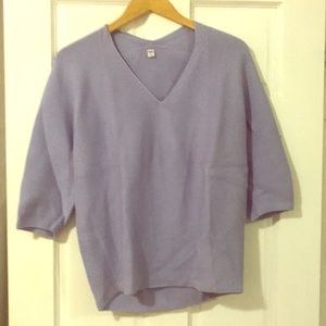 Lavender cocoon sweater